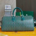 Goyard Duffle/Travel Bag (Green)