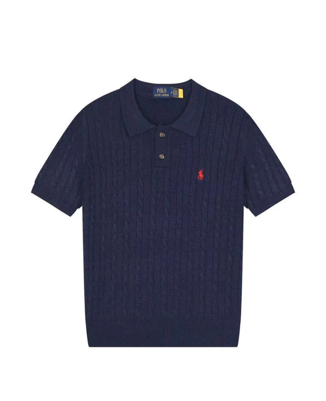 Ralph Lauren Knit Polo (Dark Blue)
