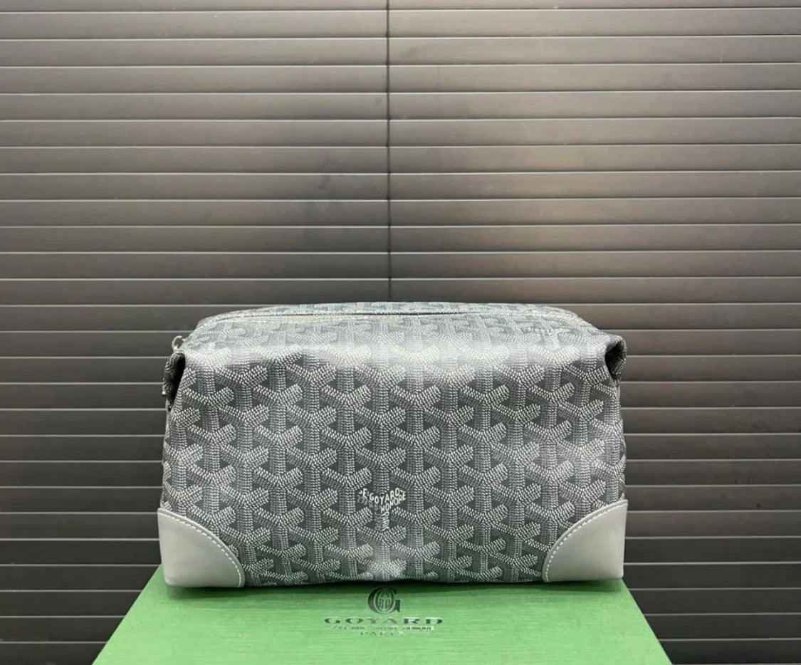 Goyard Boeing 25 Toiletry Bag (Grey)
