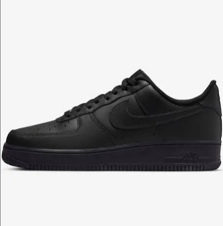 Nike Air Force 1s (Black)