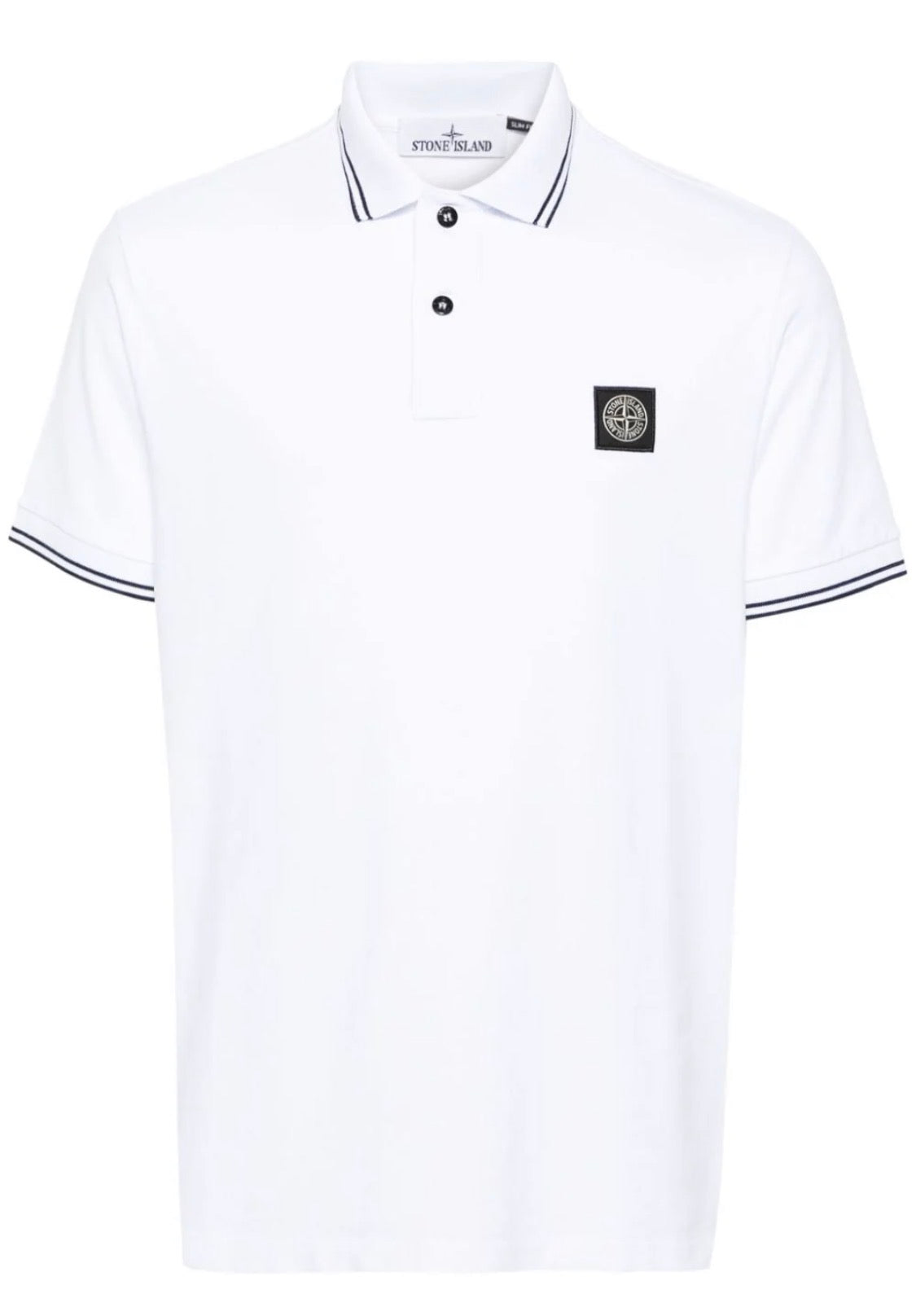 Stone Island Polo (White)