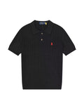 Ralph Lauren Knit Polo (Black)